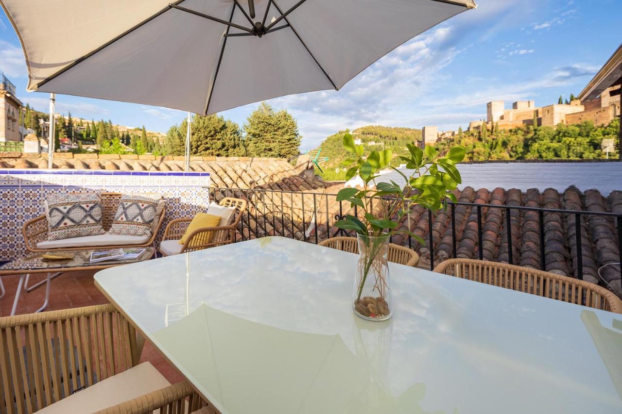 Albaicin Alhambra Views Private Terrace Apartment กรานาดา ภายนอก รูปภาพ