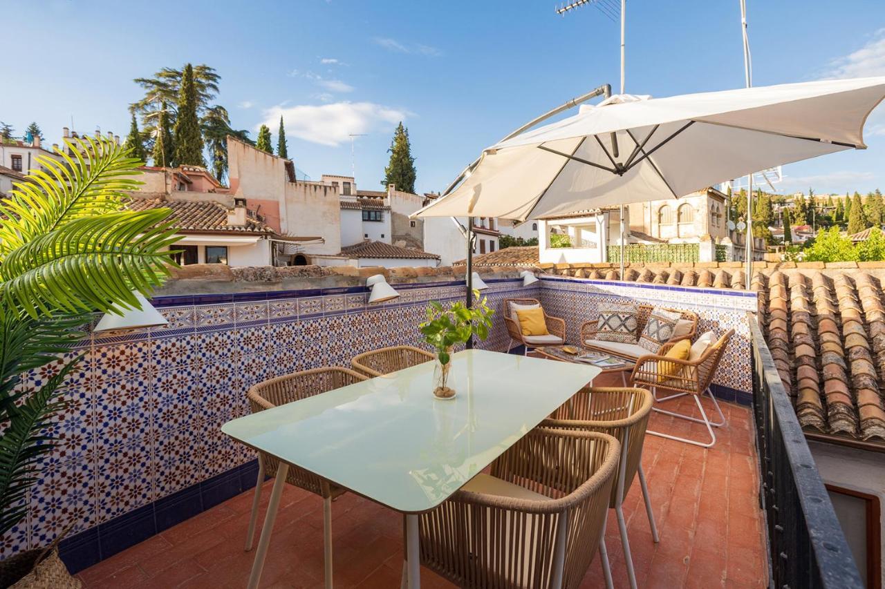 Albaicin Alhambra Views Private Terrace Apartment กรานาดา ภายนอก รูปภาพ